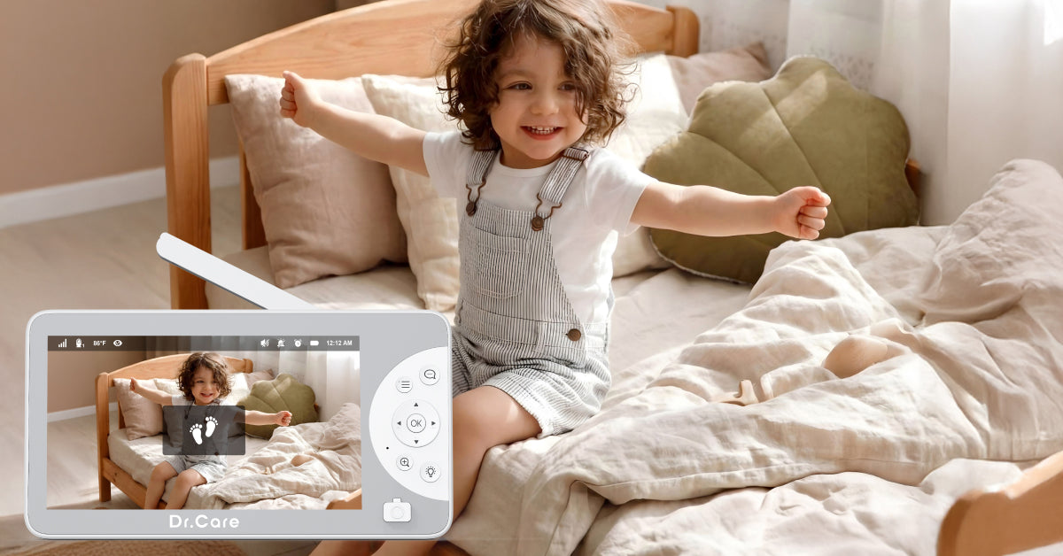 how does a non wifi baby monitor work