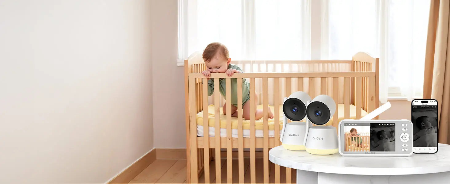 Smart Baby Monitor Dual Camera