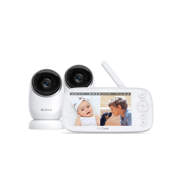 NovaView 5" Video-Babyphone 2 Kameras