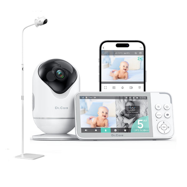 Dr.Care VistaView Floor Stand Set – SBM001 Monitor + Floor Stand