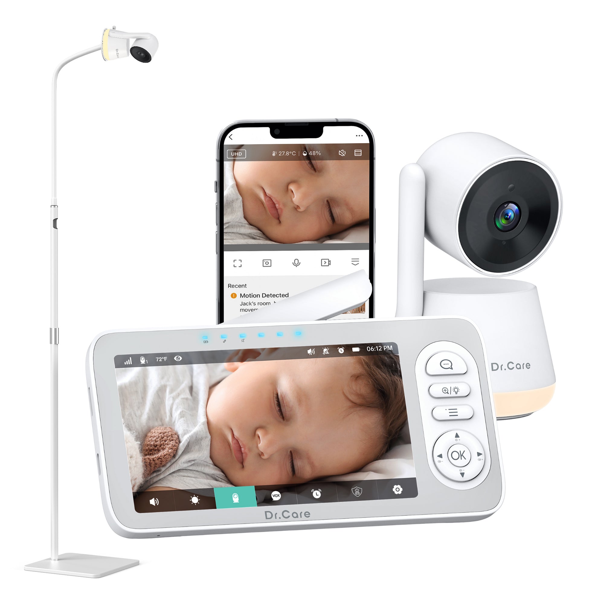 Dr.Care LumiView Plus Floor Stand Set – SBM006 Monitor + Floor Stand