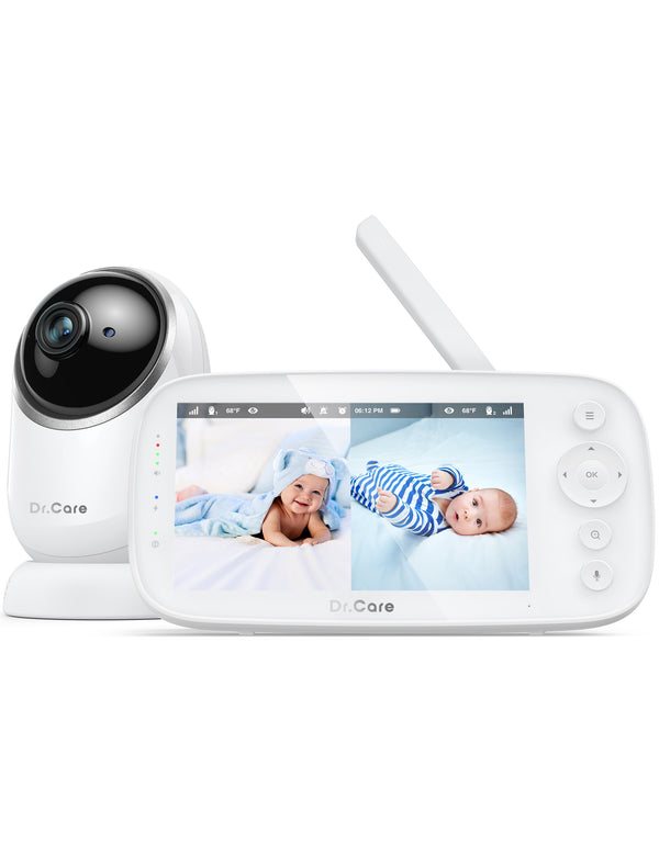 NovaView 5” 1080P ultra-low radiation video baby monitor-DC-BBM001