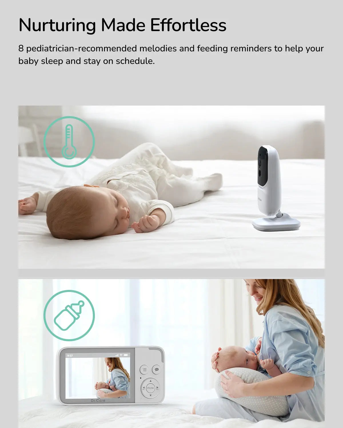 Ring Camera Dr Care Neoview Baby Monitor With Camera And Night