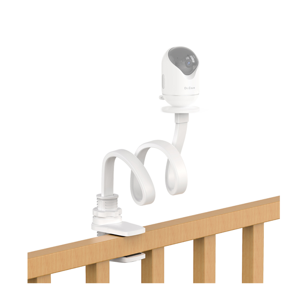 Dr. Care Baby Monitor Stand – Adjustable and Flexible Camera Clip Clamp Mount for Baby Room
