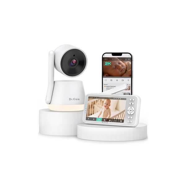 LumiView 5" 2K Smart WiFi Baby Monitor - SBM003