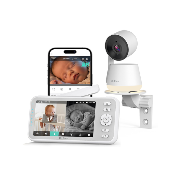 LumiView 5" 2K Smart WiFi Babyphone - SBM003