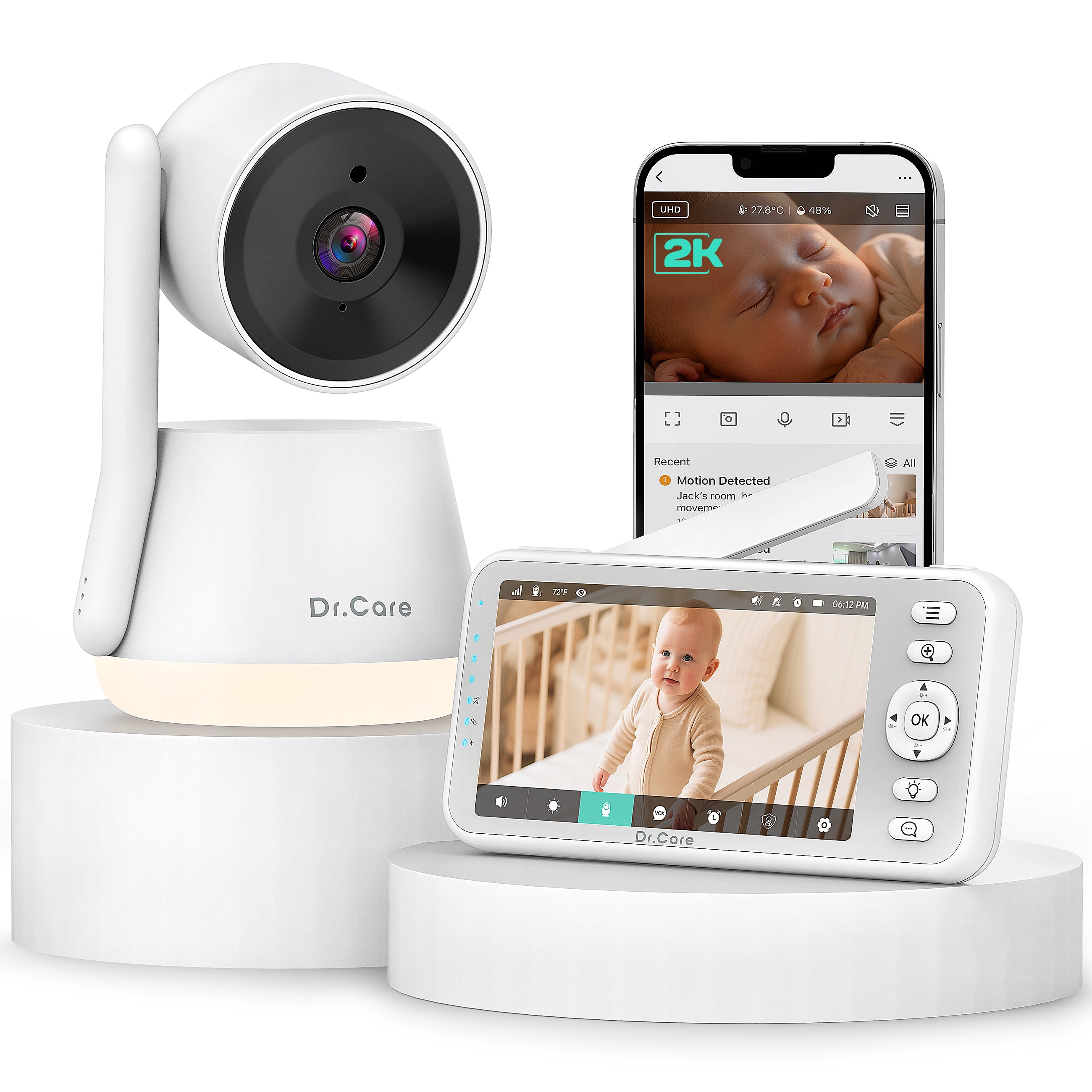 Dr.Care LumiView Smart WiFi Baby Monitor-DC-SBM003 (Pre-Order)