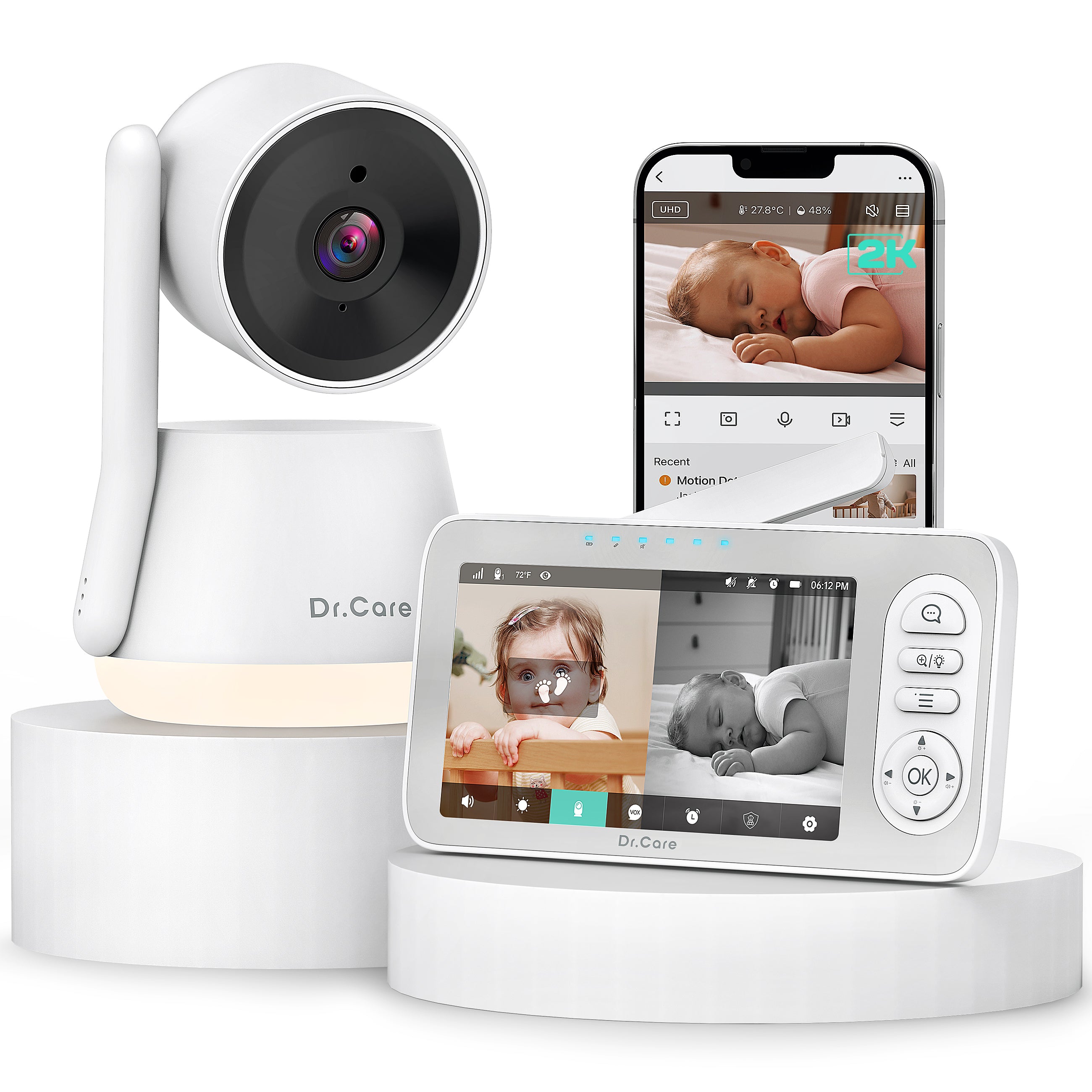 Dr.Care LumiView Plus Smart WiFi Baby Monitor-DC-SBM006 (Pre-Order)