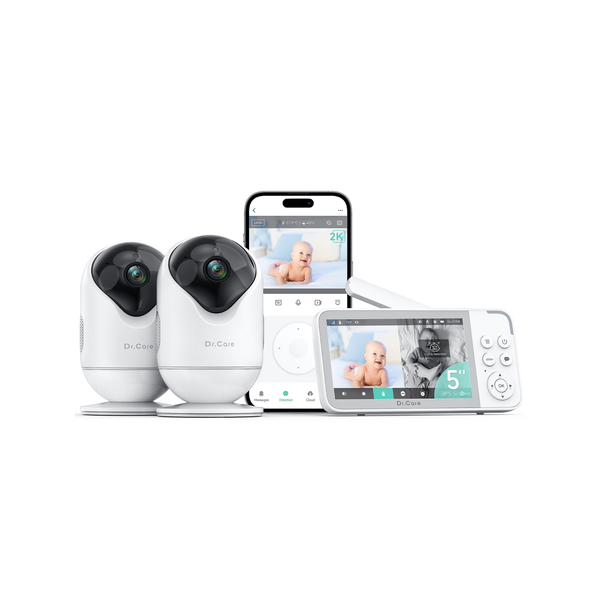 VistaView Smart WiFi Baby Monitor with 2 Cameras - SBM001