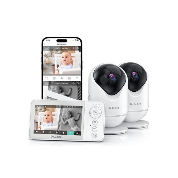 VistaView Lite RB Smart Baby Monitor - SBM002  with 2 Cameras