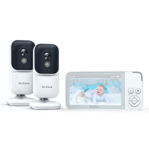 Dr.Care NeoView 3.5” Video Baby Monitor with 2 Cameras-DC-BBM003 Dual