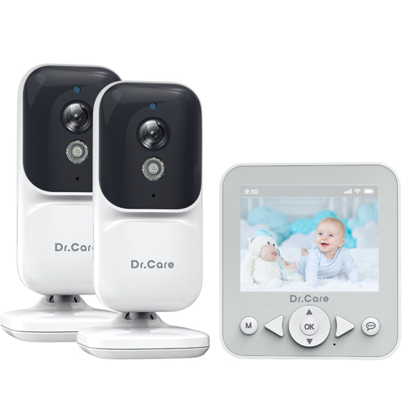 Dr.Care NeoView 2.8 ”Video baby monior with 2 Cameras-DC-BBM002 Dual